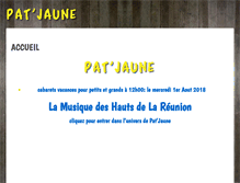 Tablet Screenshot of patjaune.com